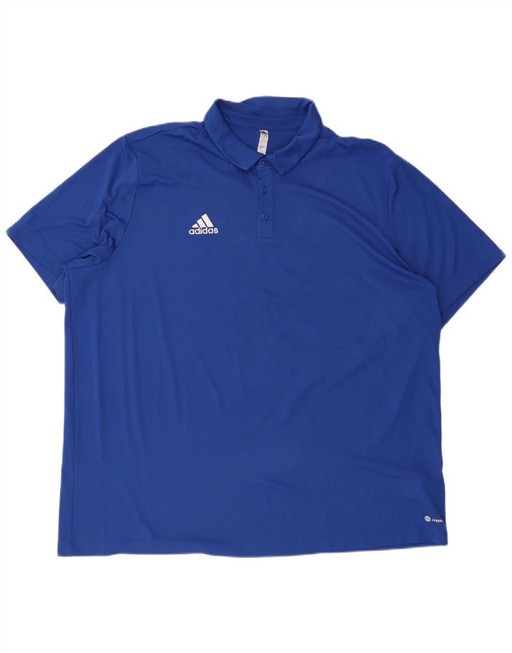 Męska koszulka polo Adidas Aeroready 3XL Niebieski poliester