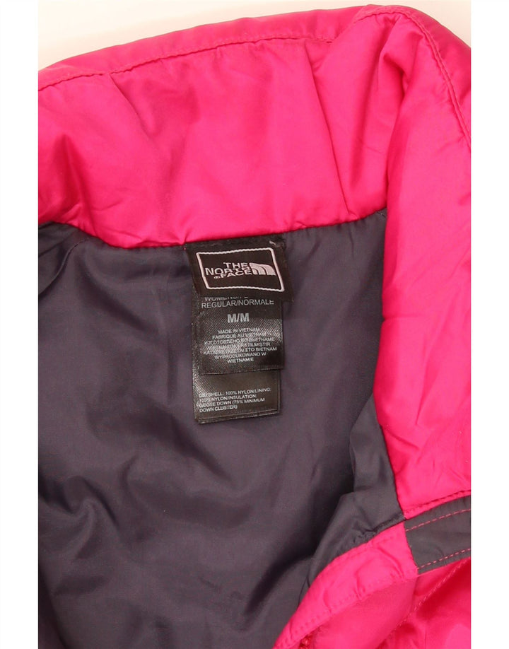 Damska kurtka wyściełana The North Face UK 14, średni różowy nylon