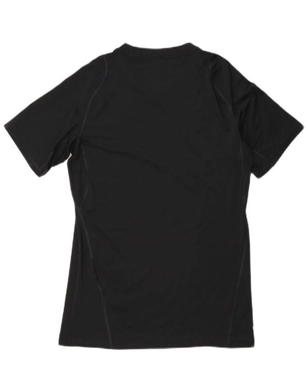 Męski T-shirt z grafiką Nike Dri Fit, mały, czarny kamuflaż, poliester