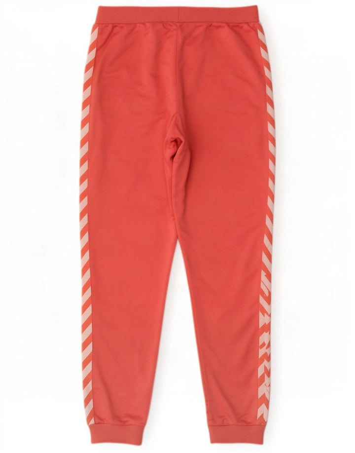 Męskie spodnie dresowe Hummel Graphic Joggers Średni różowy poliester