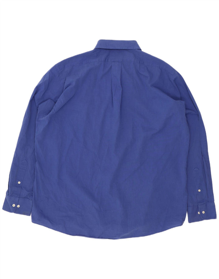 Koszula męska Chaps, rozmiar 17 1/2 XL, niebieska bawełniana