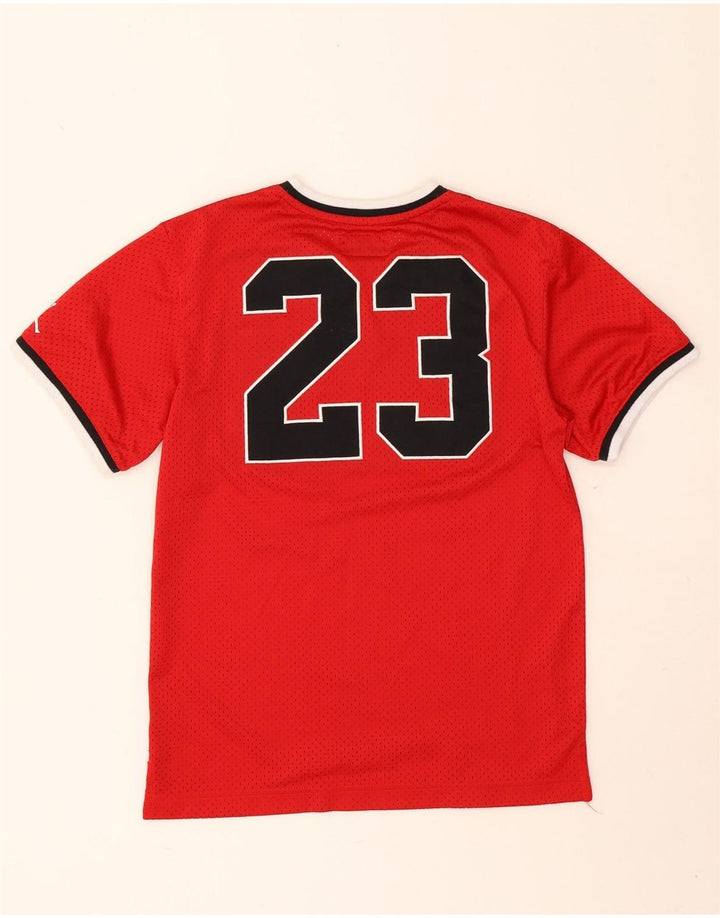 Chłopięcy T-shirt z grafiką Jordan na 12-13 lat, duży, czerwony