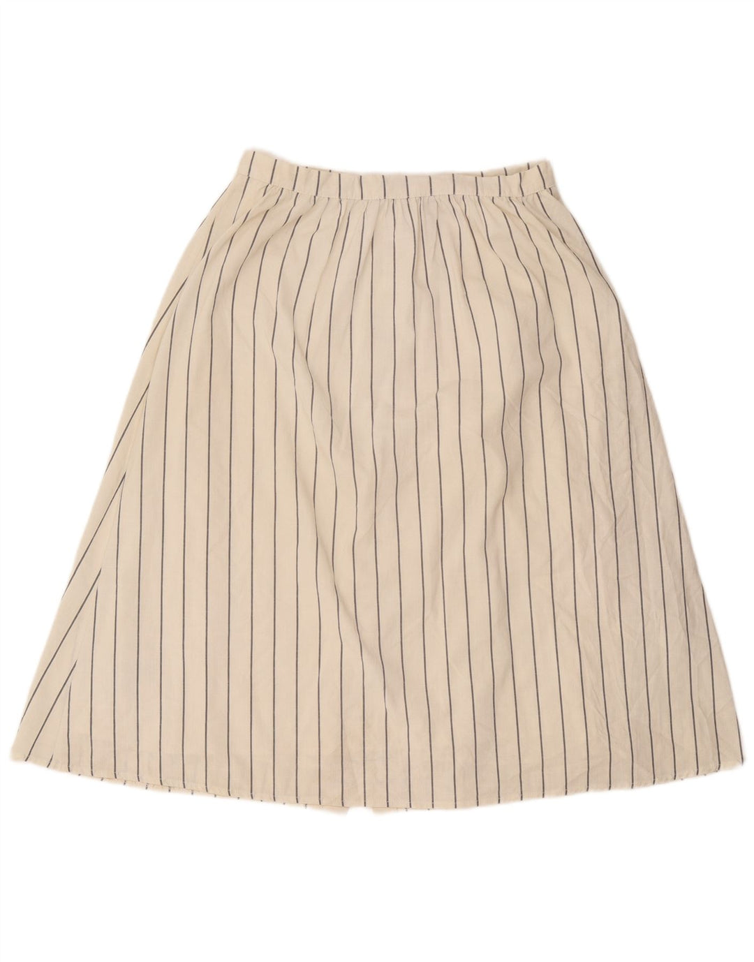Damska spódnica w kształcie litery A Oasis UK 12 Medium W28 w białe paski