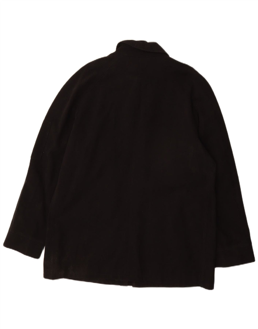 Płaszcz męski Jaeger UK 42 XL, czarna bawełna