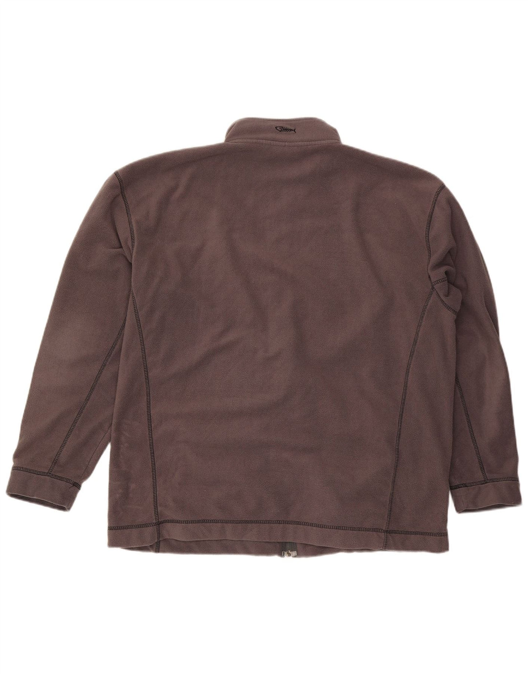 Męska kurtka polarowa Weird Fish UK 42 XL, szary poliester