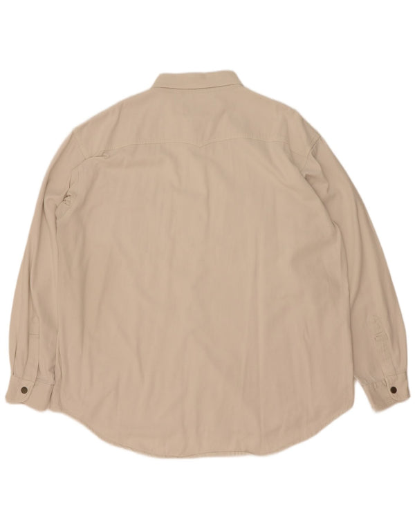 Koszula męska Vintage 2XL beżowa