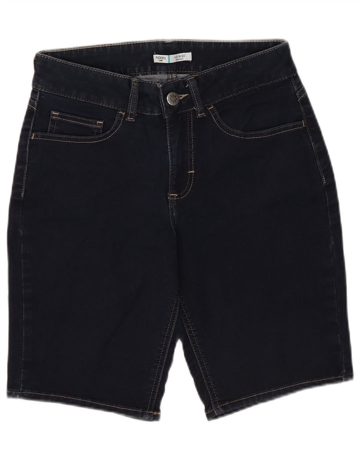 Damskie spodenki jeansowe Lee Riders Mid Rise Bermuda W28 Średni granat