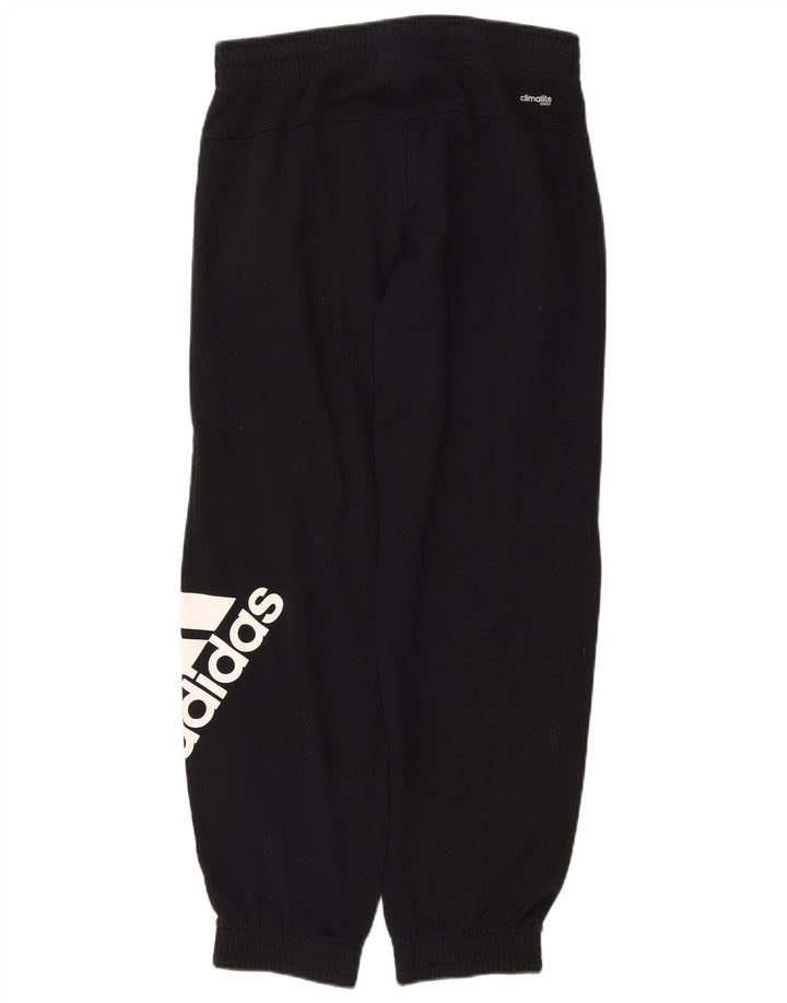 Męskie spodnie dresowe Adidas Climalite Graphic Medium Black