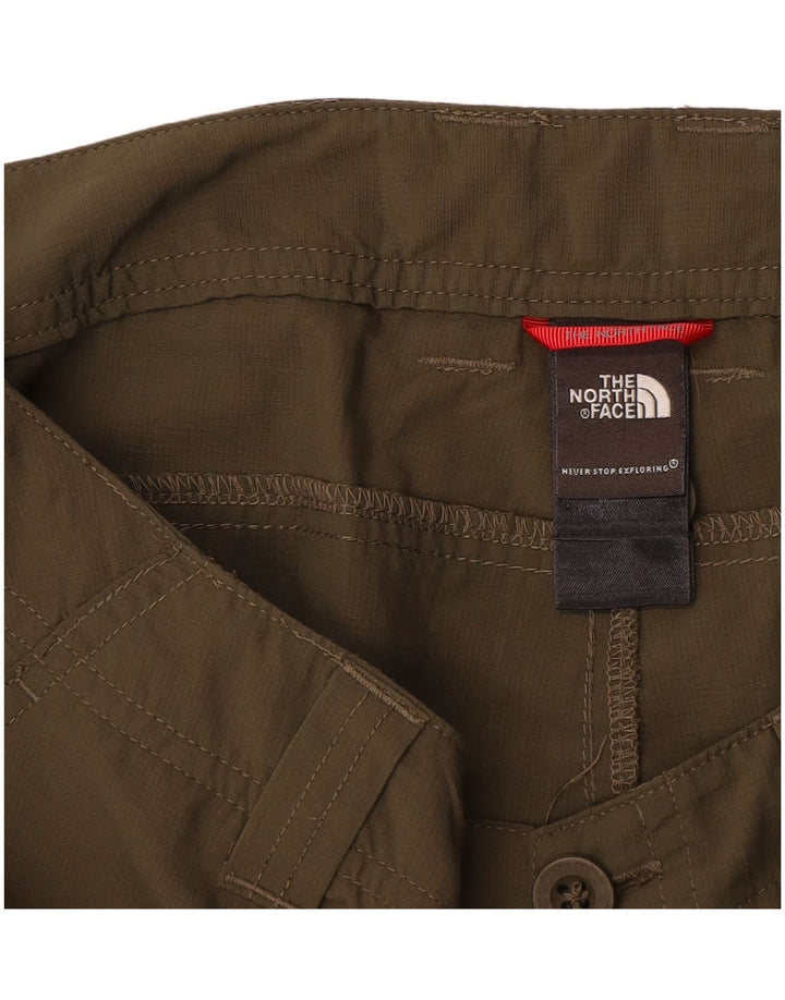 THE NORTH FACE Womens Bermuda Cargo Shorts US 8 Medium W30 Khaki Nylon