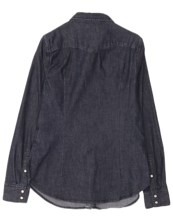 Damska koszula dżinsowa Levi's Tailored Fit UK 14, średnia, granatowa, bawełniana