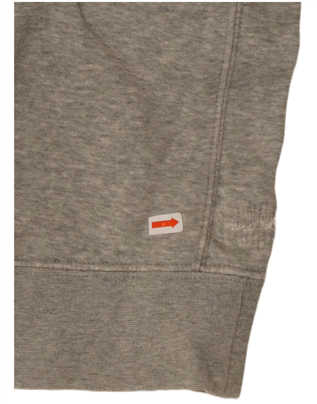 Męski sweter NIKE, mały, szary, bawełniany