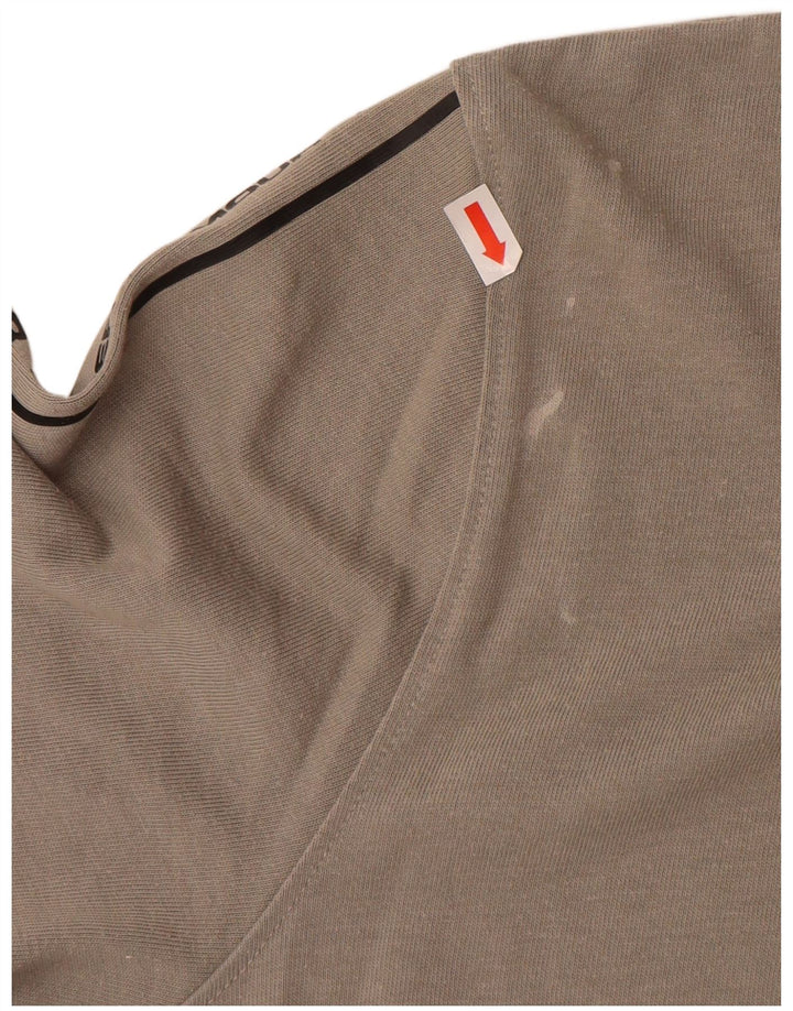 Męski t-shirt z grafiką UNDER ARMOUR Heat Gear, średnioszary