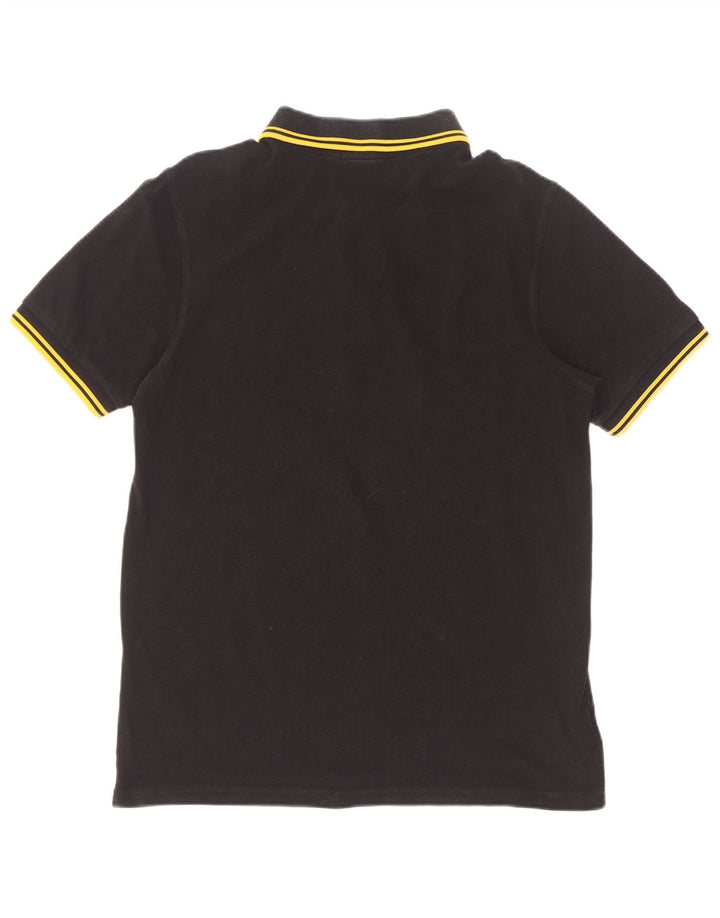 Męska koszulka polo Fred Perry, bawełniana w średnie czarne paski