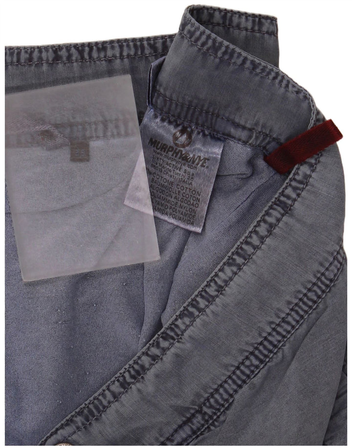 Męskie spodenki codzienne Murphy & Nye W38 XL, niebieskie, bawełniane