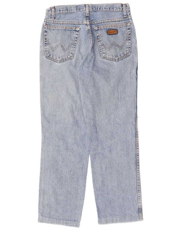 Męskie jeansy WRANGLER Oregon Straight W31 L32 Niebieskie, bawełniane