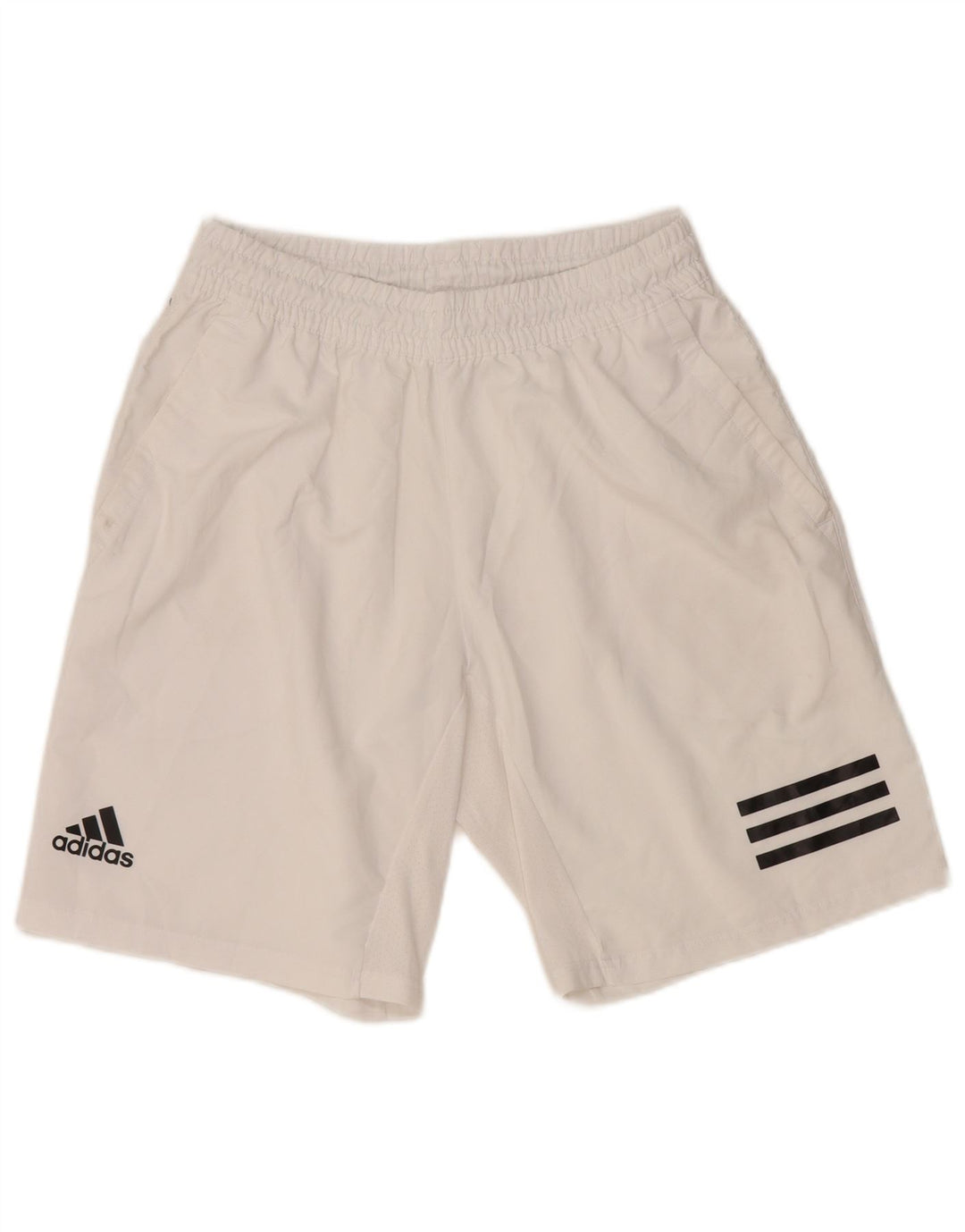 Męskie spodenki sportowe Adidas Aeroready, średni biały poliester