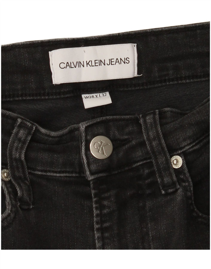 Męskie jeansy super obcisłe CALVIN KLEIN W28 L32 szare