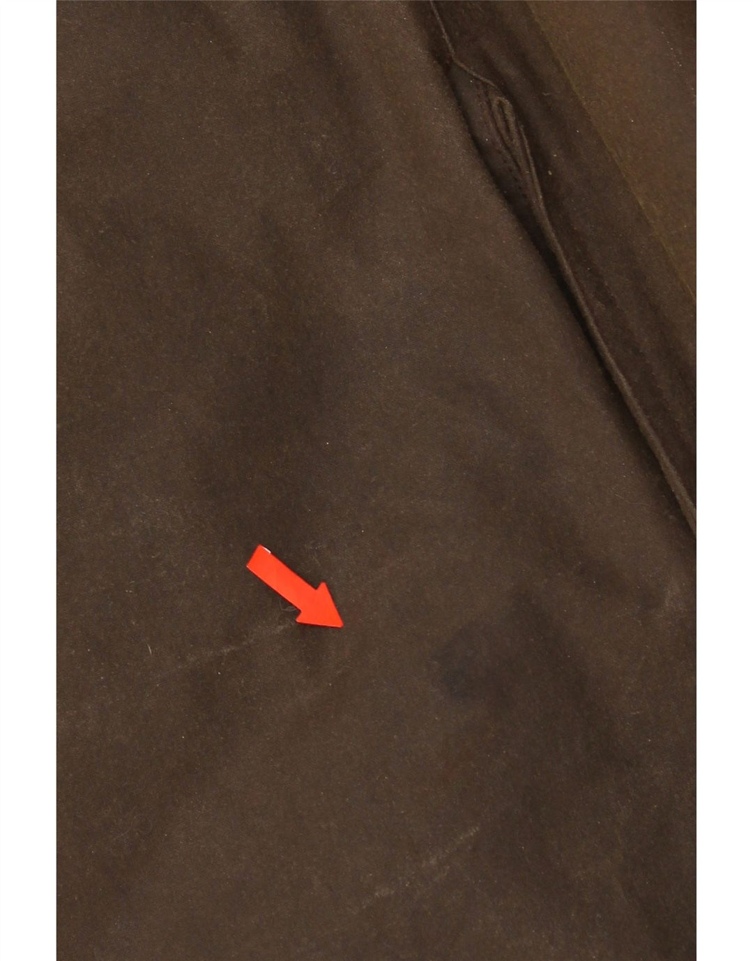 Vintage męski płaszcz z woskowanej bawełny UK 40, duży brązowy