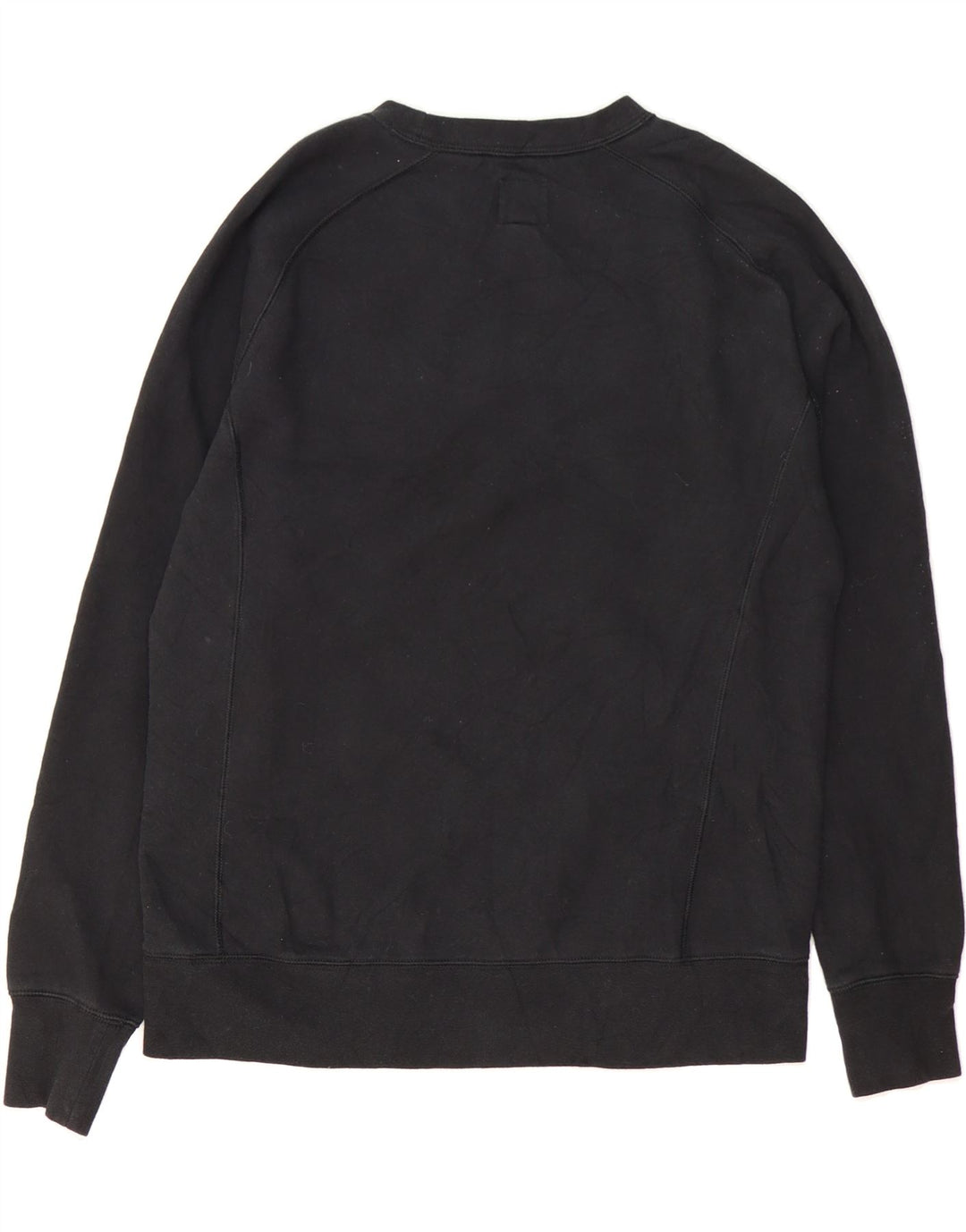 CHAMPION Mens Petit Graphic Sweatshirt Jumper Small Black Cotton Vintage Champion and Second-Hand Champion from Messina Hembry 