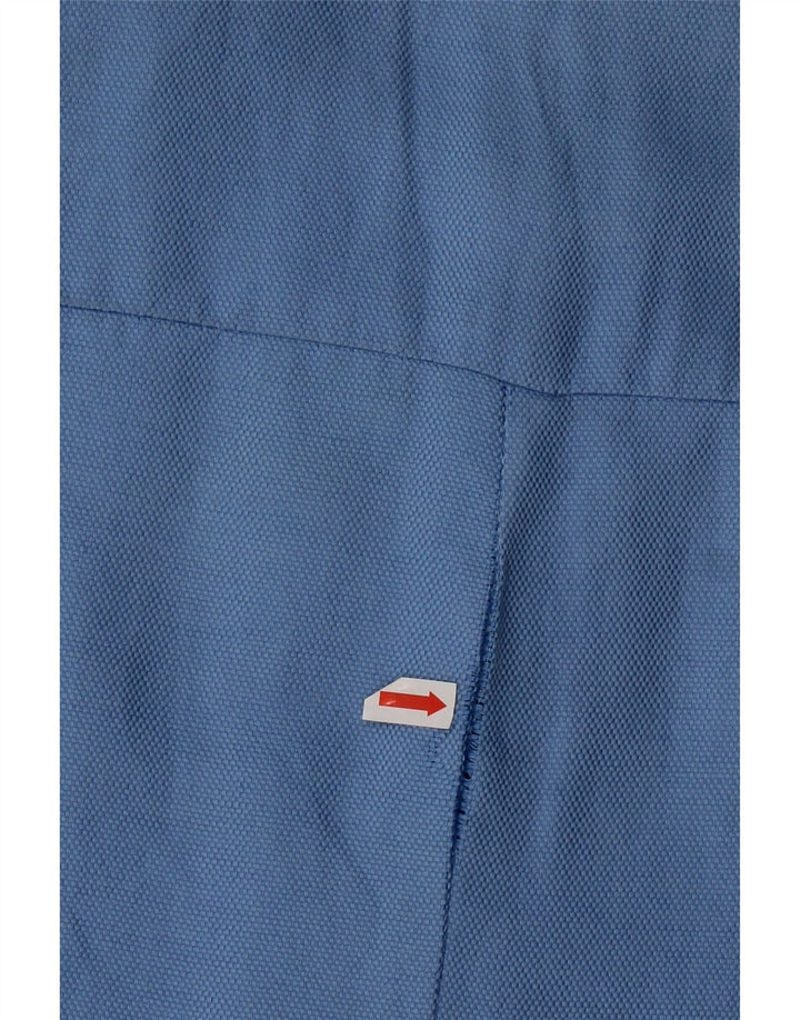 Płaszcz damski Zara UK 12, średni niebieski, bawełniany