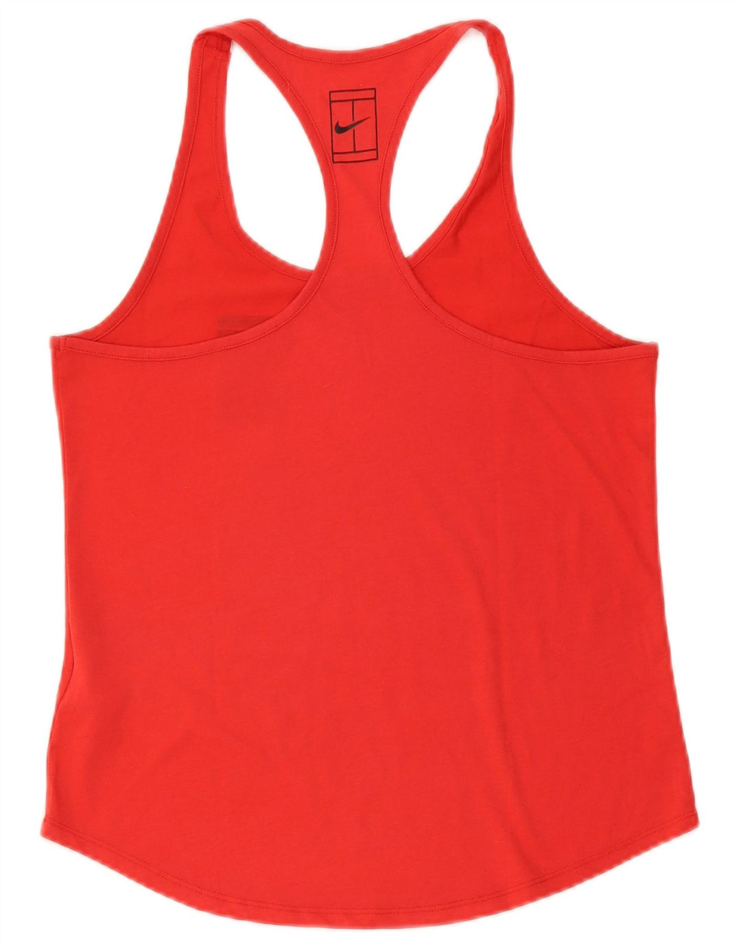 Damska kamizelka Nike Dri Fit Top UK 12, średni czerwony poliester