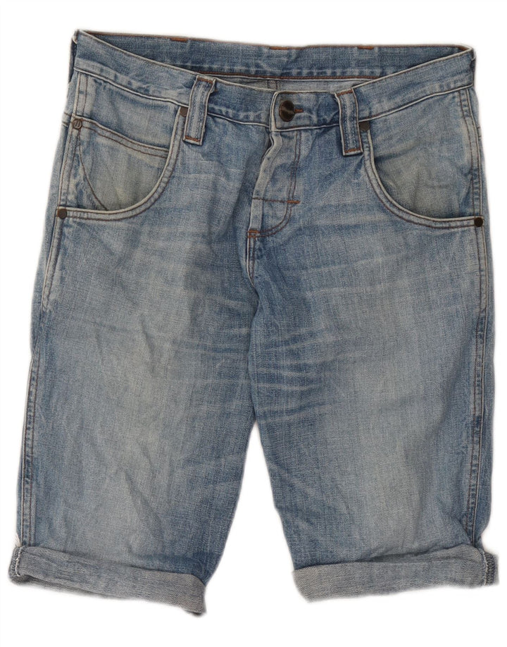 Męskie spodenki jeansowe Wrangler Floyd W29 Średnioniebieskie, bawełniane