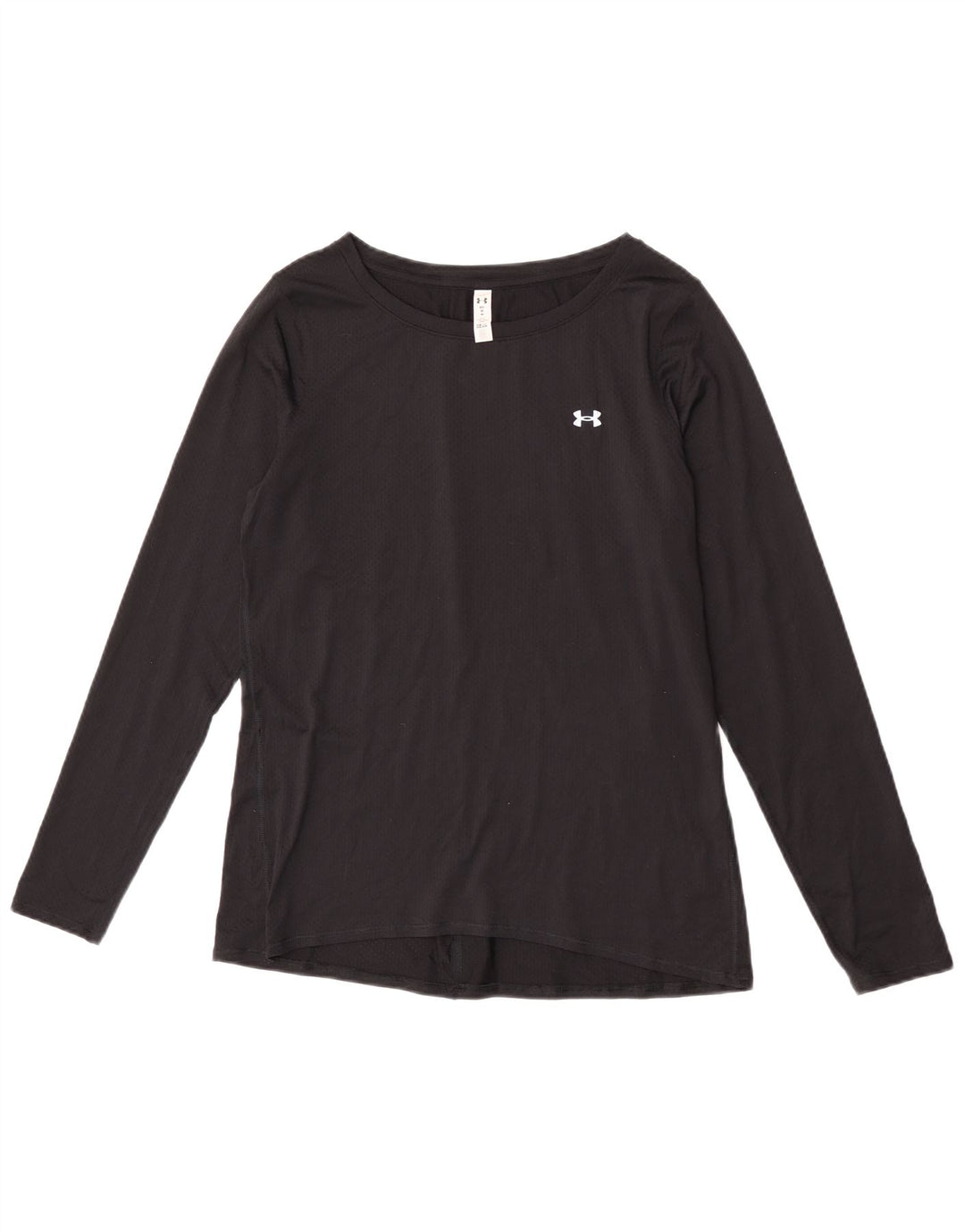Damski top Under Armour Heat Gear z długim rękawem UK 14, średni czarny