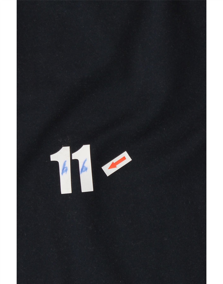 Męskie spodnie dresowe Umbro Joggery, duże, granatowe, poliestrowe