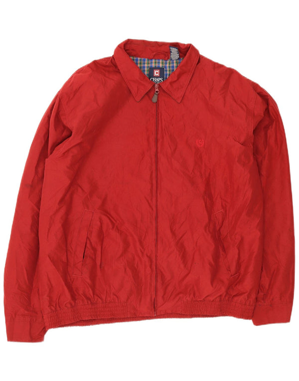 Męska kurtka bomberka Chaps UK 42 XL, czerwona, poliestrowa