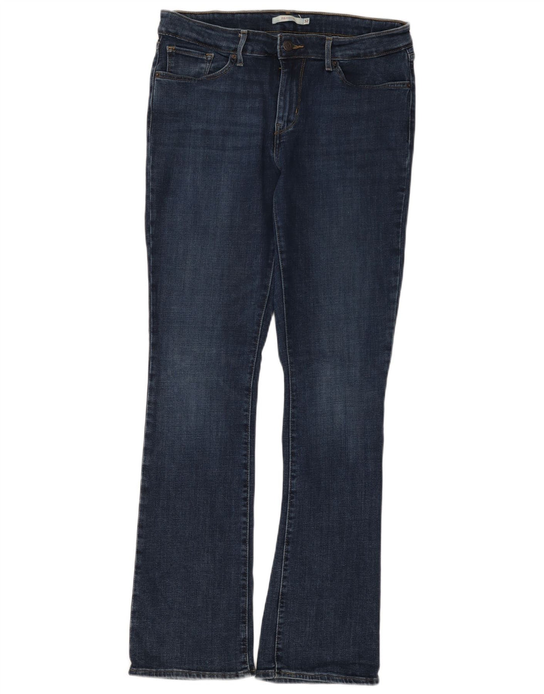 Damskie dżinsy Levi's 715 Bootcut W32 L32 Granatowa bawełna