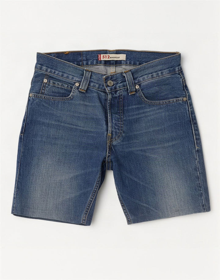 Męskie spodenki jeansowe Levi's 512 W31 średni niebieski