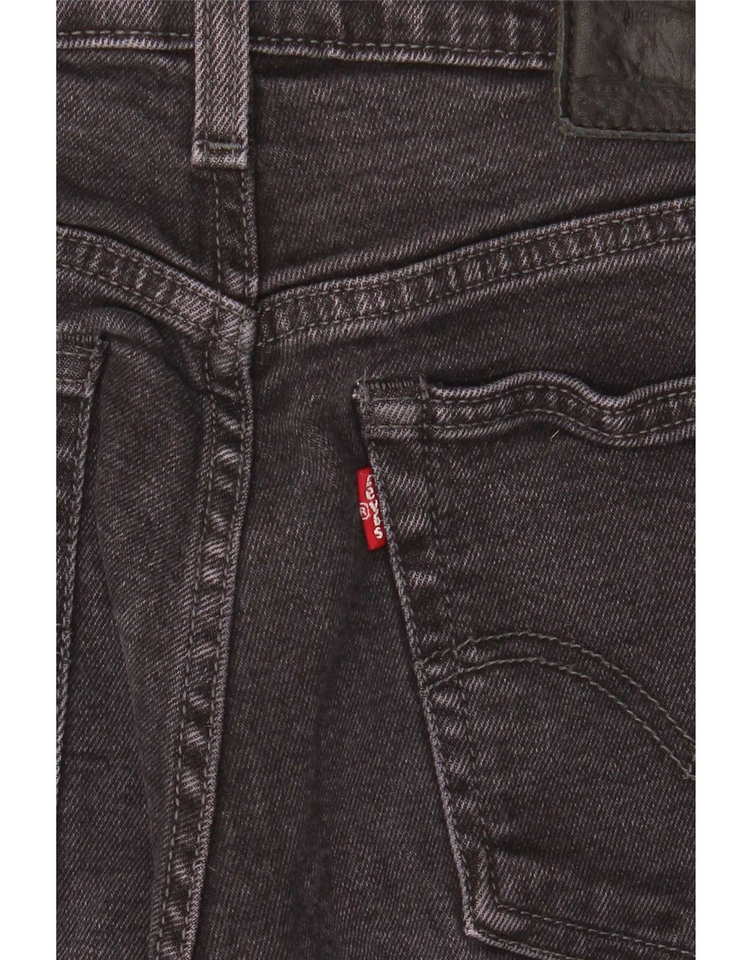 Damskie jeansy Levi's W24 L28 Szara bawełna