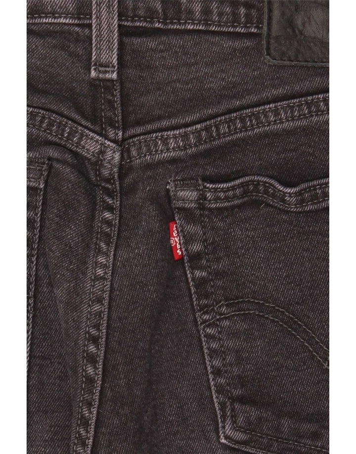 Damskie jeansy Levi's W24 L28 Szara bawełna