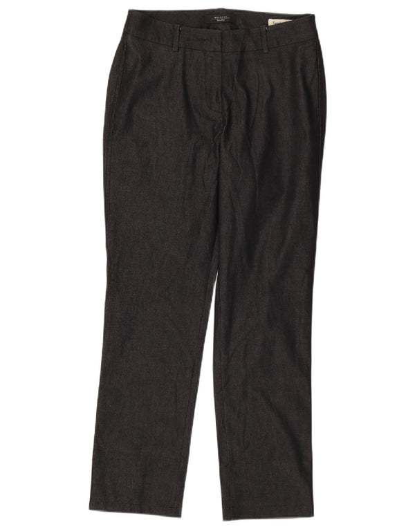 Spodnie damskie Max Mara Weekend Straight Casual UK 8 Small W28 L28 Szare