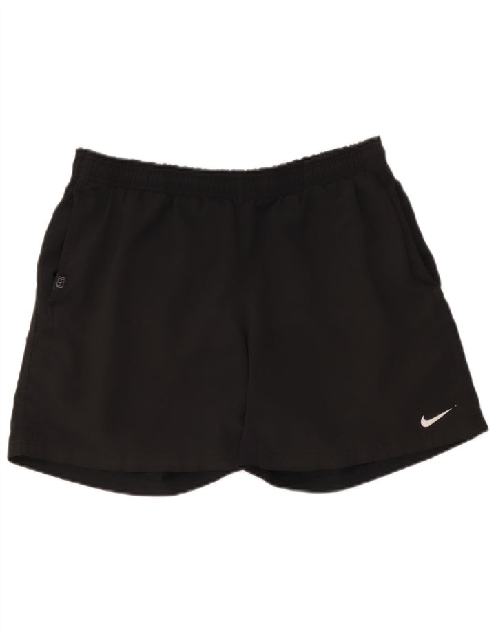 Męskie spodenki sportowe Nike Dri Fit, duże, czarne, poliestrowe