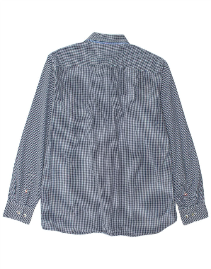 Koszula męska Tommy Hilfiger o dopasowanym kroju, duża, granatowa w kratkę