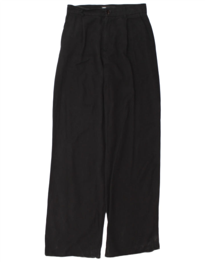 Marks & Spencer Damskie spodnie Chino Pegged W26 L34 Czarne z Lyocellu