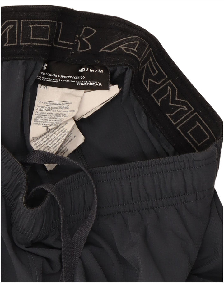 Męskie spodenki sportowe Under Armour Heat Gear, średnioszary, poliestrowy