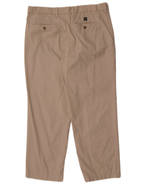 Męskie spodnie Chino Marks & Spencer Blue Harbor Straight W36 L29 Beżowe