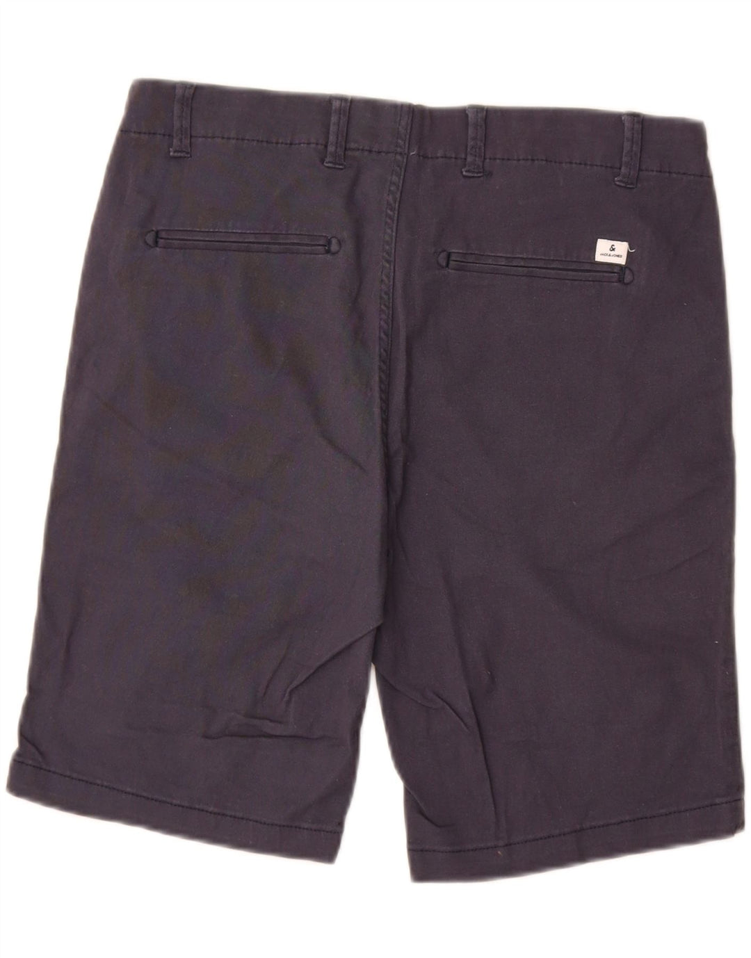 Męskie spodenki chino JACK & JONES o regularnym kroju W30 Średni granatowy, bawełniany