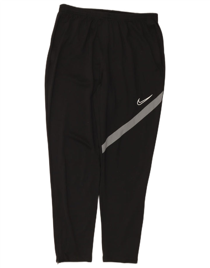 Męskie spodnie dresowe NIKE Dri Fit XL, czarne, poliestrowe