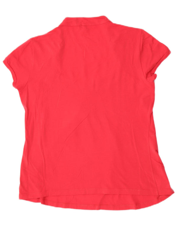 T-shirt damski Armani Jeans Top UK 22 3XL Czerwona bawełna