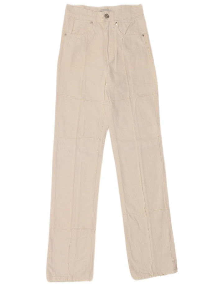 Dżinsy damskie Zara EU 32 2XS W22 L31 białe