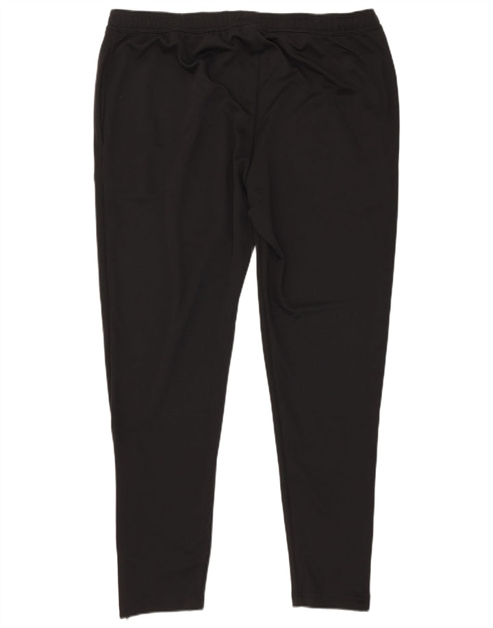 Męskie spodnie dresowe Adidas 2XL, czarny poliester