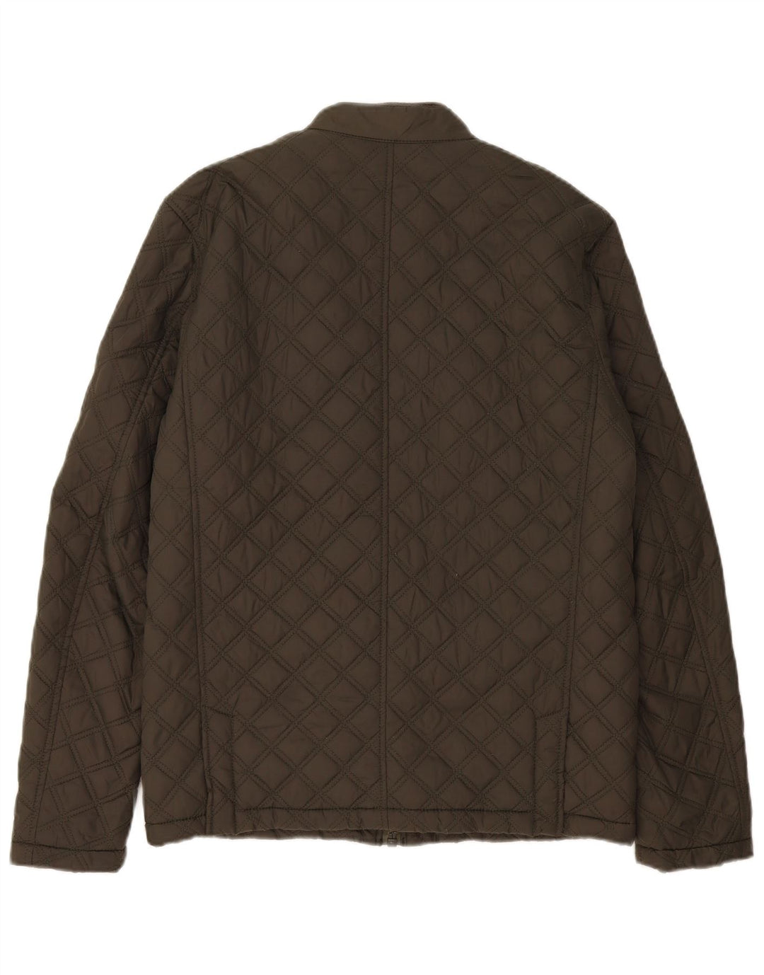 Męska pikowana kurtka Superdry UK 38, średni khaki, poliester