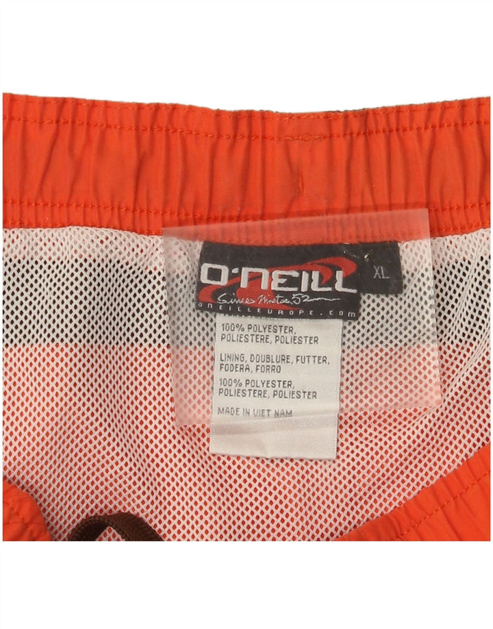 Męskie spodenki kąpielowe O'Neill XL, poliester w kolorze pomarańczowym