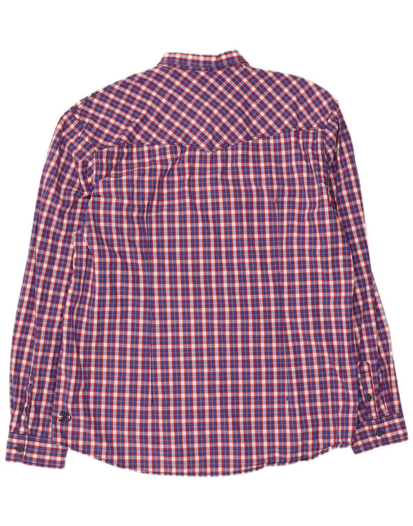 Koszula męska Tom Tailor XL w niebieską kratkę, bawełniana