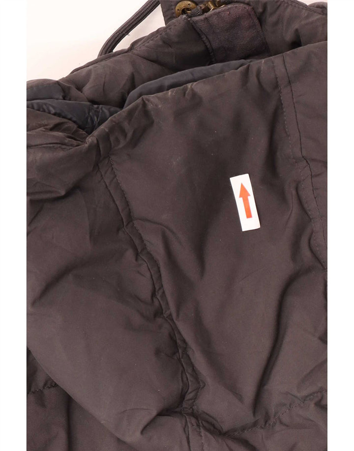 Damski ocieplany płaszcz z kapturem Mountain Warehouse UK 18 XL, szary poliester
