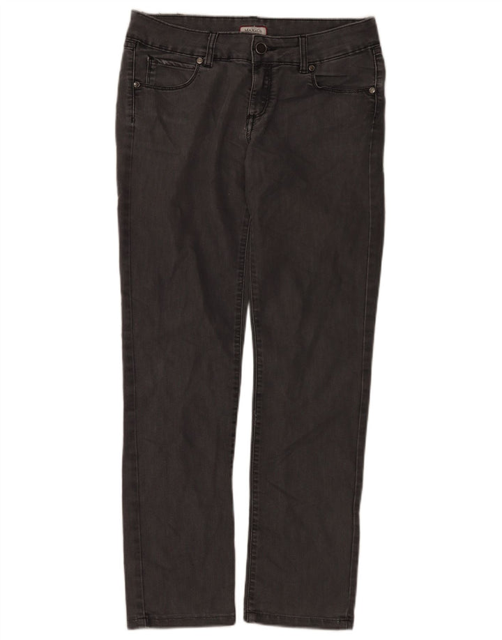 Damskie jeansy slim fit Max & Co. W27 L28 Szara bawełna
