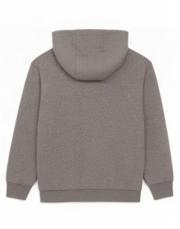 Adidas Chłopięca Bluza Z Kapturem 6-7 Lat Szara Nakrapiana Bawełna
